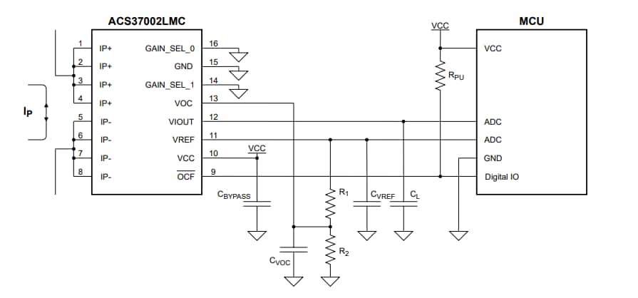 ACS37002 400kHz高精度電流センサIC - Allegro MicroSystems ACS37002 400kHz高精度電流センサIC - Allegro MicroSystems
